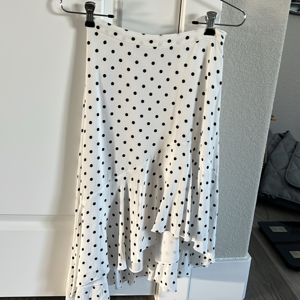 Polka dot skirt